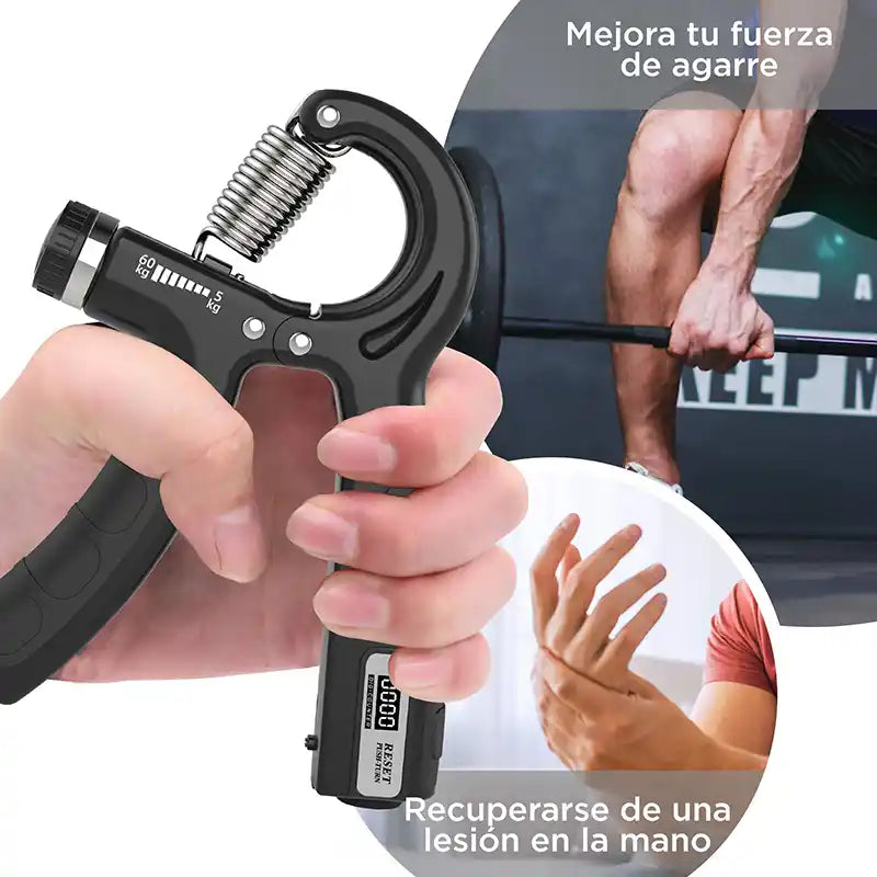 Ejercitador de mano (Hand Grip) con pantalla digital