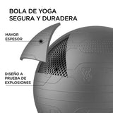 Pelota de Yoga de 65cm con Ilustraciones