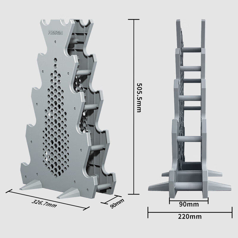 Racks de PVC de 5 niveles