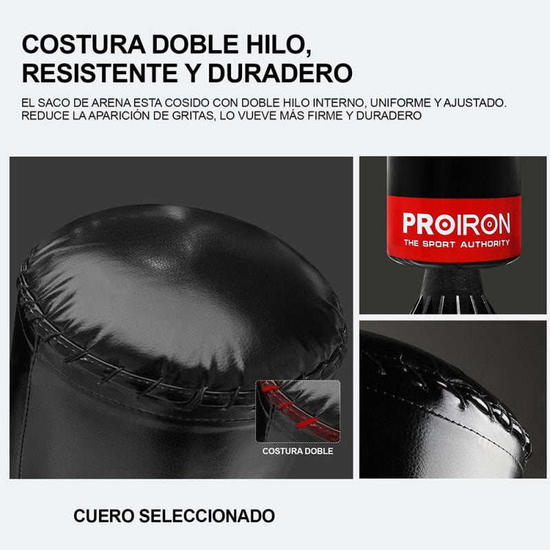 SACO DE BOX INSTRUCTIVO CON PEDESTAL - PROIRON PERU
