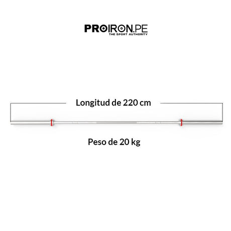 BARRA OLIMPICA PROIRON DE 1000LB - PROIRON PERU