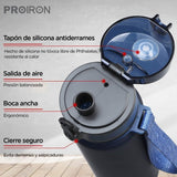 TOMATODO DEPORTIVO LIBR DE BPA DE 1 LITRO (32OZ) - PROIRON PERU