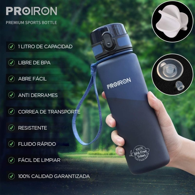 TOMATODO DEPORTIVO LIBR DE BPA DE 1 LITRO (32OZ) - PROIRON PERU