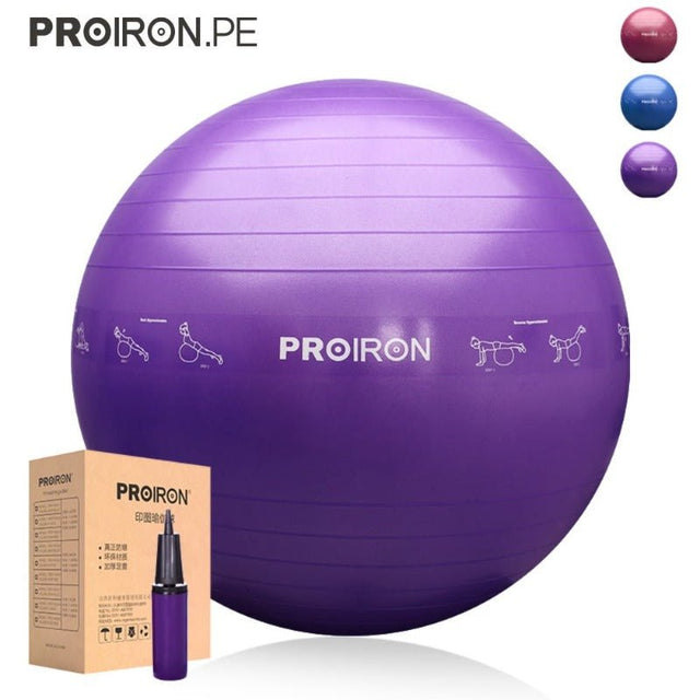 PELOTAS DE YOGA Y PILATES DE 65CM - PROIRON PERU